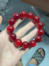 郎凱丹頓帝王血龍木手串玉化顏色松明子原木文玩珠子108盤(pán)玩男女手鏈佛珠 （高品質(zhì)）血龍16mm14顆 曬單實(shí)拍圖
