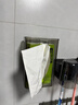 優(yōu)勤吸盤(pán)紙巾盒衛生間壁掛式洗臉巾收納盒廁所免打孔抽紙盒卷紙架 曬單實(shí)拍圖