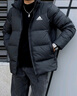 adidas 600蓬舒適休閑保暖鴨絨羽絨服男裝秋冬阿迪達斯官方輕運動 黑色   M 曬單實拍圖