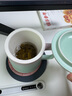 叁旬印象泡茶馬克杯創(chuàng  )意漸變陶瓷帶蓋茶水分離辦公室情侶杯子過(guò)濾水杯 印象馬克杯(漸變款)_水碧綠 曬單實(shí)拍圖