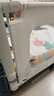 丸丫K3嬰兒床圍欄寶寶防摔床護欄床上床邊防掉檔板防護欄白金1.8m一面 曬單實(shí)拍圖