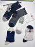 頂瓜瓜100%純棉襪子冬季男新款男士襪子【10A抗菌吸汗防臭】中筒休閑襪 曬單實(shí)拍圖