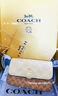 蔻馳（COACH）奧萊女士拼色經(jīng)典標志BRYNN單肩斜挎包麻將包 IM/沙黃色/棕黃色 曬單實(shí)拍圖