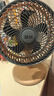 駱駝電風(fēng)扇家用桌面小風(fēng)扇臺(tái)式電扇循環(huán)扇制冷臥室學(xué)生宿舍辦公室床頭大風(fēng)力搖頭扇 臺(tái)扇-銀灰色【三檔風(fēng)/可搖頭】 單機(jī)-自帶1.3米線 曬單實(shí)拍圖