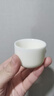 鈺銓龍門(mén) 冰清玉潔清潤杯 德化傳統中國白高端陶瓷純手工客人杯喝茶品茗杯 冰清玉潔清潤杯-單杯 曬單實(shí)拍圖
