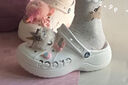 卡駱馳（CROCS）洞洞鞋貝雅男鞋女鞋輕便耐磨一腳蹬拖鞋休閑鞋|10126 白-100 41 /42(260mm) 曬單實(shí)拍圖