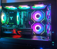 長城（Great Wall）冰霜X3黑色電腦機箱（MATX/360水冷位/U3/9風扇位/磁吸翻門/鋼網(wǎng)面板/五槽PCI/兼容5080） 曬單實拍圖