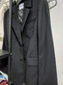 BLUE ERDOS職業(yè)裝女裝早秋休閑百搭通勤西裝西服B236J1013 黑 XS 155/76A 曬單實(shí)拍圖