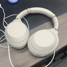 索尼（SONY） WH-1000XM4 頭戴式無(wú)線耳機(jī) 藍(lán)牙降噪耳機(jī) 網(wǎng)課游戲適用耳麥禮物送男女友學(xué)生 鉑金銀 曬單實(shí)拍圖