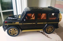赟婭奔馳大G車(chē)模仿真越野汽車(chē)合金模型玩具擺件收藏送男生日節日禮物 1:24奔馳大G黑色【高透防塵罩】 曬單實(shí)拍圖