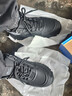 回力男鞋秋冬款馬丁靴男厚底登山鞋休閑運動工裝鞋子男2595 黑/灰 43 曬單實拍圖