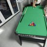 貝趣臺球桌兒童家用迷你6-12歲小型可折疊玩具男孩生日六一兒童節禮物 130CM高腳可折疊【桌面免安裝】 3-7-8-11-14歲成人超大號桌球臺 曬單實(shí)拍圖