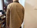 優(yōu)衣庫合作款男裝PUFFTECH空氣棉服休閑茄克外套夾克25新款481347 34 駝色 M 曬單實(shí)拍圖