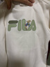 FILA X 彼得兔聯(lián)名兒童童裝衛衣2025年冬季新款男童小童加絨上衣 云菇白-WT 110 曬單實(shí)拍圖