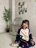 女童套裝秋冬季2025新款洋氣加絨開(kāi)衫兩件套兒童學(xué)生休閑運動(dòng)服 97紅色 熱賣(mài)款 外套+褲子 130 關(guān)注優(yōu)先發(fā) 曬單實(shí)拍圖
