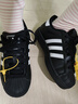 阿迪達斯 （adidas）adidas三葉草貝殼頭SUPERSTARII男女休閑鞋 JI0079 36.5碼 曬單實(shí)拍圖