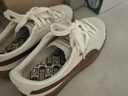 彪馬（PUMA）厚底鞋|增高小白鞋松糕鞋女款冬休閑板鞋PLATFORM 363559 米白色-棕色-18 38 曬單實(shí)拍圖