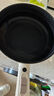 美的（Midea）電炒鍋 電火鍋 電蒸鍋 電煮鍋 家用多用途炒菜專(zhuān)用鍋 4L一體電熱鍋不粘鍋 HGE2811B 配蒸籠木鏟 曬單實(shí)拍圖