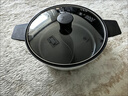 知吾煮鴛鴦鍋火鍋電磁爐專(zhuān)用一體成型鴛鴦鍋米款家用火鍋鍋具燜燉煮湯鍋 曬單實(shí)拍圖