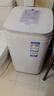 海爾（Haier）洗衣機小型全自動(dòng) 迷你嬰兒內衣洗 3KG高溫除菌超凈洗洗衣機租房一人 國家補貼15% XQBM30-R368 曬單實(shí)拍圖