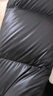 京東京造【眾籌首發(fā)】進(jìn)口白鵝絨服中長(cháng)款羽絨服女冬季外套 曜石黑 M 曬單實(shí)拍圖