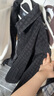 森馬（Semir）夾克男格紋絨感雪尼爾牛仔外套冬季棉服寬松教練服103724108101 曬單實(shí)拍圖