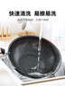 蘇泊爾（SUPOR）炒鍋 麥飯石色不粘鍋平底煎鍋無油煙炒菜鍋具電磁爐燃氣灶通用 EC32SP02 直徑（適用3-5人） 32cm 曬單實拍圖