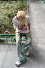 潮流字母刺繡鴨舌帽男學(xué)生休閑遮陽(yáng)帽四季百搭運動(dòng)帽子 卡其色 均碼 54-59cm 曬單實(shí)拍圖