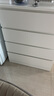 宜家（IKEA）MALM馬爾姆臥室家用斗柜收納柜床邊柜抽屜柜簡(jiǎn)約雜物柜 四屜柜白色 其他 曬單實(shí)拍圖