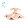 Jellycat新生系列害羞胭脂粉色邦尼兔安撫巾嬰兒親膚毛絨玩偶生日新婚禮物 粉色 One Size 曬單實(shí)拍圖