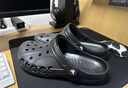 CROCS卡駱馳洞洞鞋貝雅男鞋女鞋輕便耐磨一腳蹬拖鞋休閑鞋|10126 黑色-001 41 /42(260mm) 曬單實(shí)拍圖