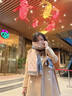 GIAVENTOLA圍巾女秋冬季2025新款圍脖女披肩加厚保暖輕奢生日禮物送女友老婆 粉色【精致禮盒裝】 曬單實(shí)拍圖