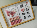 潔百牧滿(mǎn)心歡喜只因有你相框錢(qián)幣手折蝴蝶跨年送愛(ài)人朋友創(chuàng  )意手工 滿(mǎn)心歡喜材料包 送手提袋 曬單實(shí)拍圖