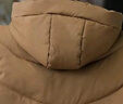 皮爾卡丹（pierre cardin）秋冬季新款女時(shí)尚感連帽羽絨棉服背心馬夾外套寬松百搭外穿棉馬甲 咖啡色 2XL 130-150斤 曬單實(shí)拍圖