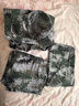 皚虎純棉軍訓服套裝男女迷彩服夏季薄款學(xué)生軍訓服裝迷彩服工作服 曬單實(shí)拍圖