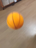 安踏靜音籃球7號兒童青少年拍拍球室內無(wú)聲兒童訓練玩具球軟皮球 橙色 曬單實(shí)拍圖