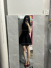 UR2025秋季新款女裝摩登魅力收腰顯瘦無(wú)袖連衣裙UWG750015 黑色 S 曬單實(shí)拍圖