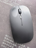 GGCHG鼠標適用華為無(wú)線(xiàn)鼠標藍牙雙?？沙潆婌o音辦公輕量化人體工學(xué)鼠標適用于小米華碩惠普鼠標 【黑色】輕音辦公丨充電款 2.4G無(wú)線(xiàn)款 曬單實(shí)拍圖