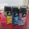 阿迪達斯 （adidas）男士沐浴露洗發(fā)水洗面奶三效合一 游泳去氯 持久留香清涼止癢套裝 曬單實(shí)拍圖
