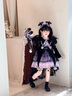G.DUCKKIDS童裝洛麗塔公主裙女童連衣裙秋冬季新款兒童套裝萬(wàn)圣節庫洛米禮服 不加絨紫色裙子+閃燈 110尺碼4~5歲【100-110cm】 曬單實(shí)拍圖