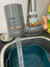 美的（Midea）凈水器水龍頭過(guò)濾器家用自來(lái)水濾水器直飲前置過(guò)濾器廚房衛生間通用除水垢除余氯雙出水可清洗濾芯 一機三芯【兩年免換濾芯】 曬單實(shí)拍圖