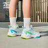 鴻星爾克（ERKE）童鞋中大童球鞋兒童夏季訓練籃球鞋爾克白/熒光亮光綠35 曬單實(shí)拍圖