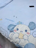 卡通牛奶絨四件套冬季床單被套可愛(ài)貼布繡兒童被罩珊瑚絨加厚保暖 大耳狗藍【A類(lèi)蓄熱恒溫保暖】 1.8m 床單款 四件套：被套200x230 曬單實(shí)拍圖