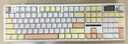 狼蛛（AULA）F108pro客制化機械鍵盤 有線Type-c/藍牙/2.4G無線三模連接 Gasket結(jié)構(gòu) RGB燈效辦公電競游戲鍵盤 摩卡慕斯【F108pro】焦糖拿鐵軸 曬單實拍圖