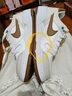 耐克男子輕便運動(dòng)鞋冬季緩震經(jīng)典時(shí)尚NIKE FLIGHT LEGACY BQ4212 100白/黑-大學(xué)紅 43 曬單實(shí)拍圖