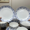 吉樂(lè )馳（JILECHI）新中式碗碟整套景德鎮青花瓷餐具套裝釉下彩骨瓷輕奢家用喬遷送禮 御瓷萃珍6人套裝 38頭 曬單實(shí)拍圖