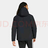 阿迪達斯 （adidas）男 運動(dòng)型格系列 3S HOODED INS J 短棉服 JY8303 黑色  XL  曬單實(shí)拍圖