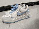 莆田鞋莆田純原AIR空軍一號低幫耐磨男鞋女鞋學(xué)生板鞋休閑鞋運動(dòng)鞋 空軍白銀藍 39 摩擦吱吱響3 曬單實(shí)拍圖