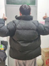 聲猴棉服男士冬季加厚短款棉服立領(lǐng)面包服寬松痞帥棉衣外套休閑套裝男 黑色棉服+黑色高領(lǐng)毛衣+牛仔褲藍【三件套】 XL 曬單實(shí)拍圖