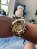 卡西歐（CASIO）手表男黑金手表G-SHOCK鋼鐵之心日韓表送男友生日禮物情人節(jié)送人 GM-110SG-9A 曬單實拍圖